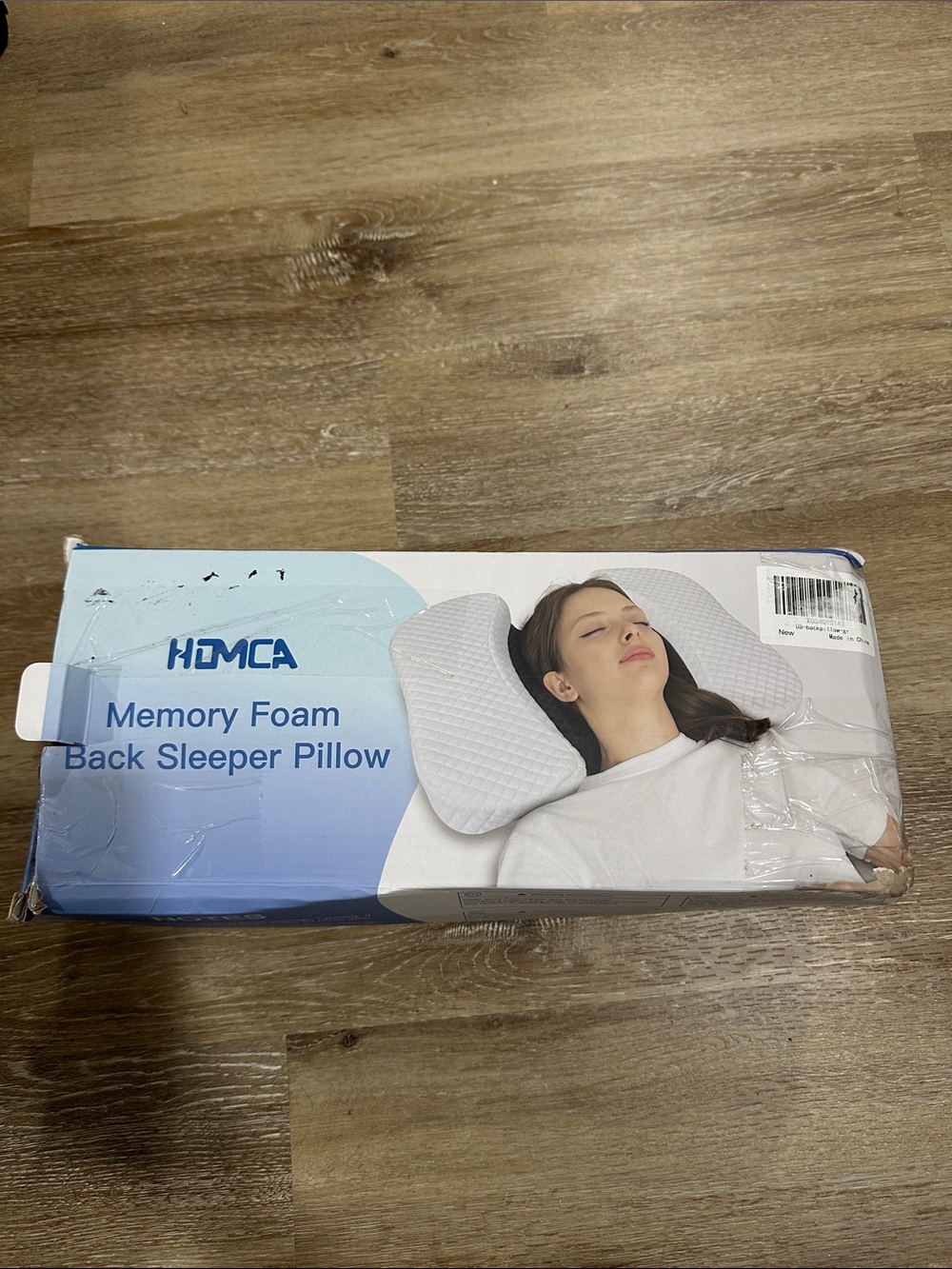 Memory Foam Back Sleeper Pillow - gray/black
